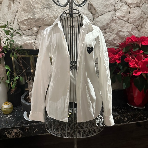 Comme Des Garçon PLAY shirt - Picture 2 of 2